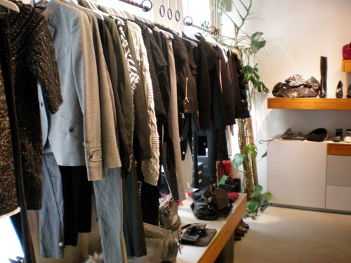 Inside the SHINE boutique