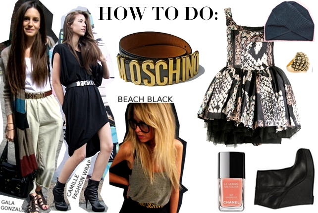 how to do moschino vintage belt