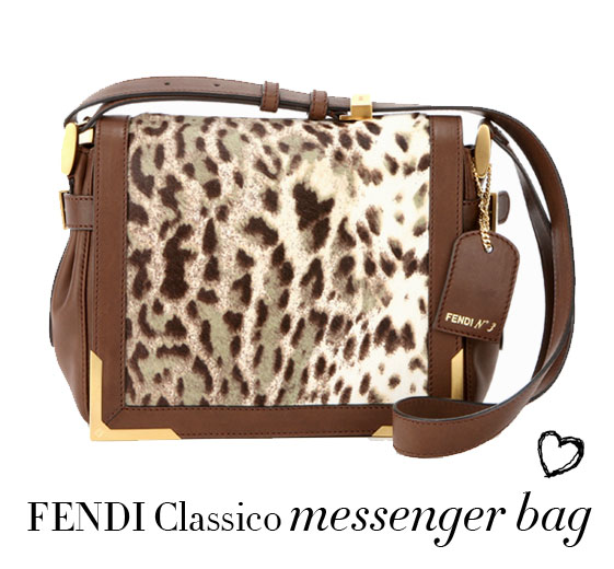 fendi messenger bag leopard