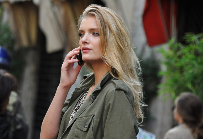 Lily donaldson army parka