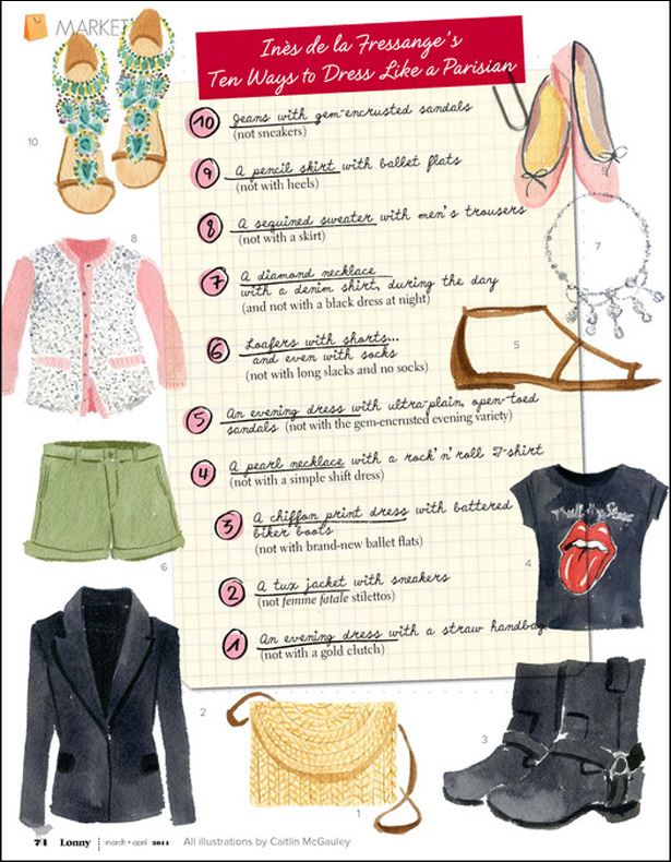 ten ways to dress like a parisienne